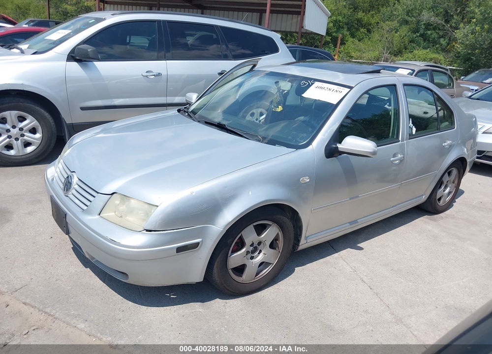 2001 VOLKSWAGEN JETTA GLS 1.8L TURBO VIN: 3VWSD29M61M026807
