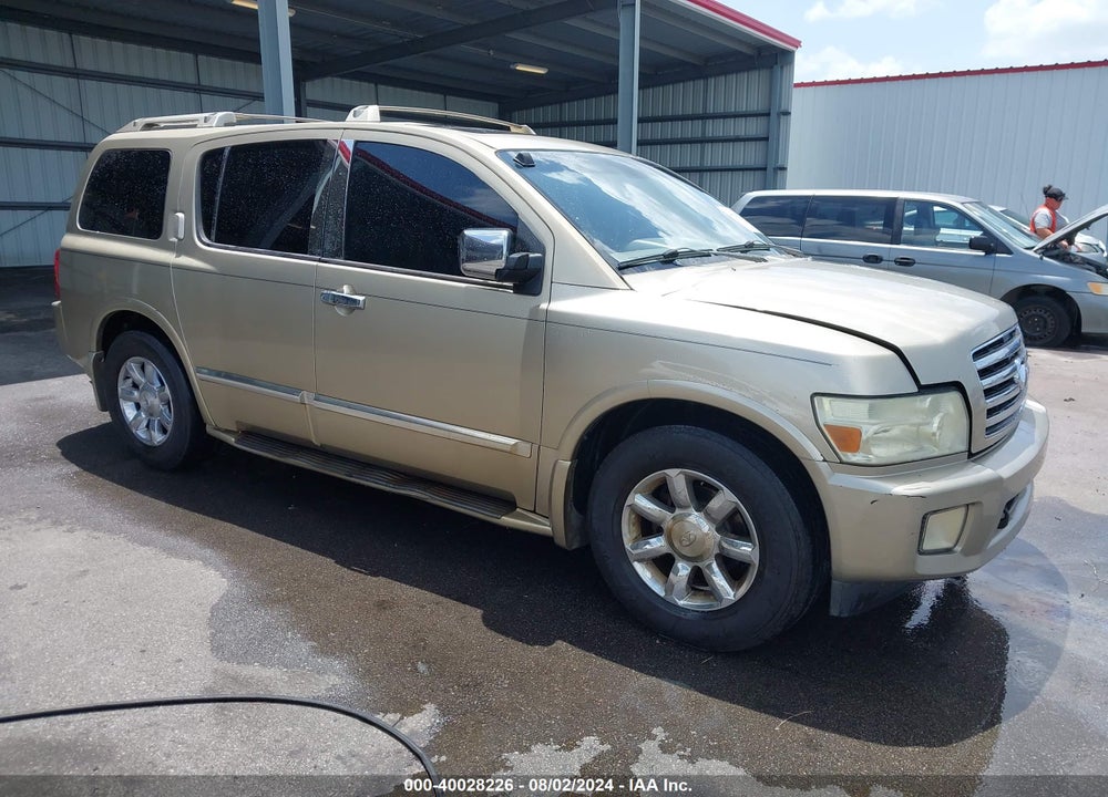 2005 INFINITI QX56 VIN: 5N3AA08A05N806528