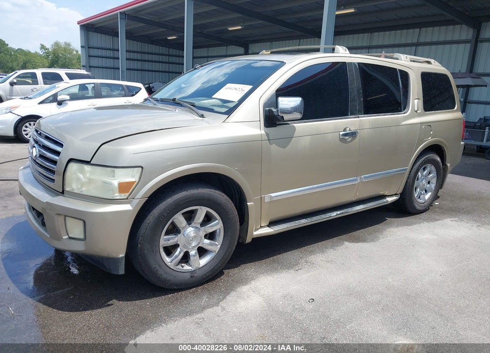 2005 INFINITI QX56 VIN: 5N3AA08A05N806528