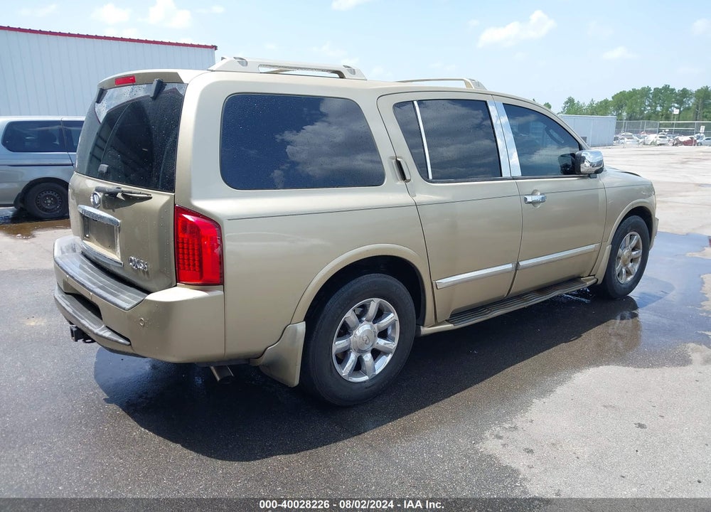 2005 INFINITI QX56 VIN: 5N3AA08A05N806528