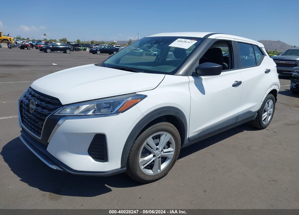 2022 NISSAN KICKS S XTRONIC CVT VIN: 3N1CP5BVXNL507631