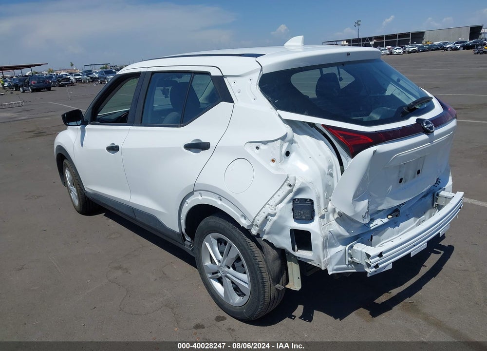2022 NISSAN KICKS S XTRONIC CVT VIN: 3N1CP5BVXNL507631