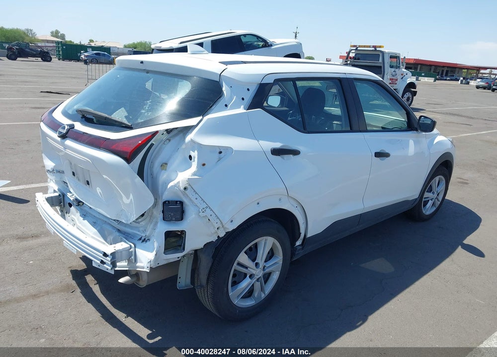 2022 NISSAN KICKS S XTRONIC CVT VIN: 3N1CP5BVXNL507631