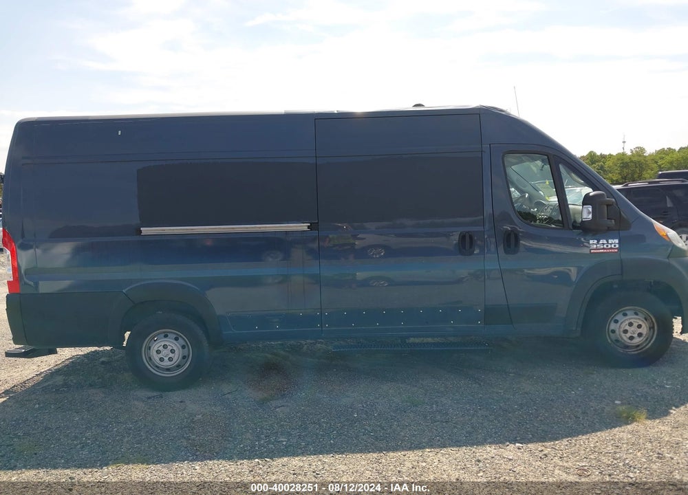 2019 RAM PROMASTER 3500 CARGO VAN HIGH ROOF 159 WB EXT VIN: 3C6URVJG9KE554445