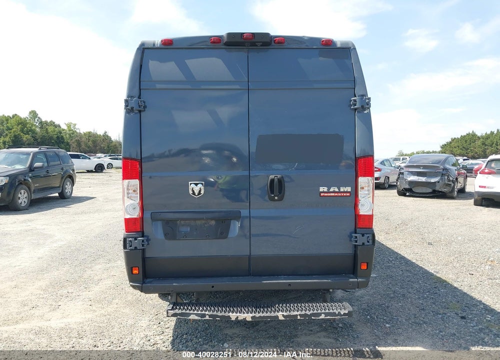 2019 RAM PROMASTER 3500 CARGO VAN HIGH ROOF 159 WB EXT VIN: 3C6URVJG9KE554445