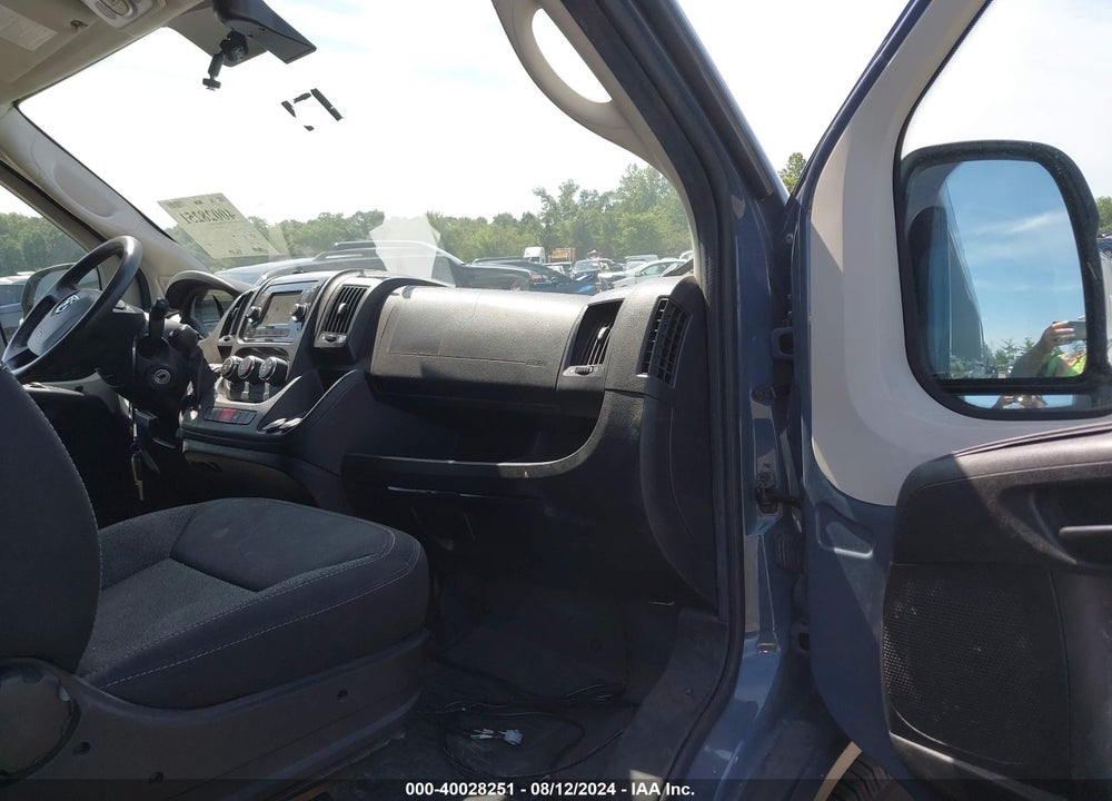 2019 RAM PROMASTER 3500 CARGO VAN HIGH ROOF 159 WB EXT VIN: 3C6URVJG9KE554445