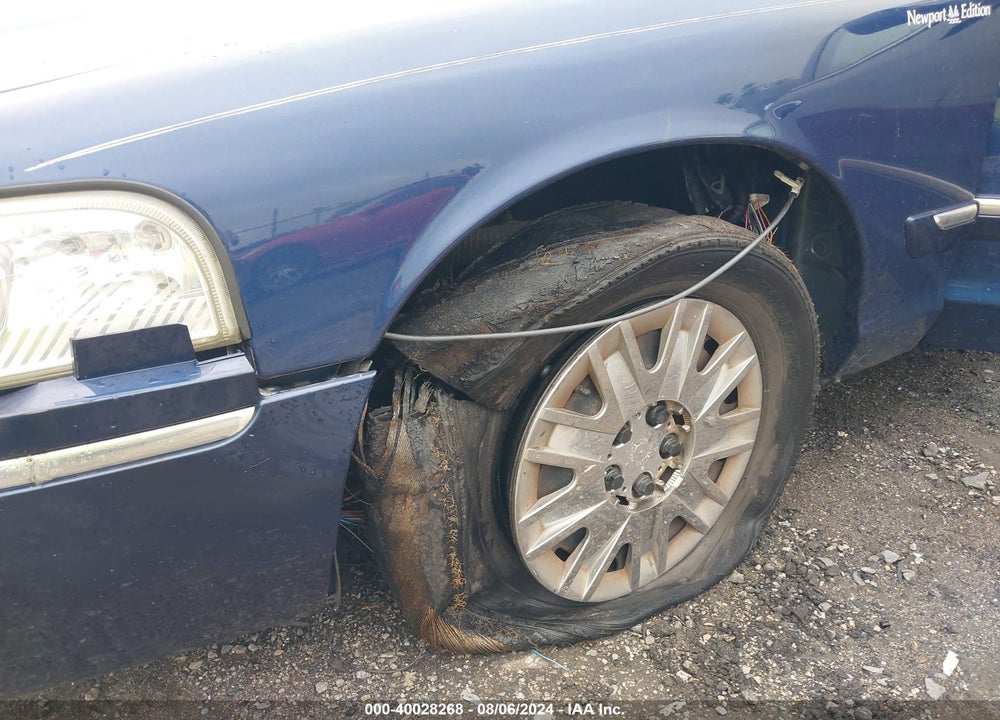 2006 MERCURY GRAND MARQUIS GS VIN: 2MEFM74W76X606135