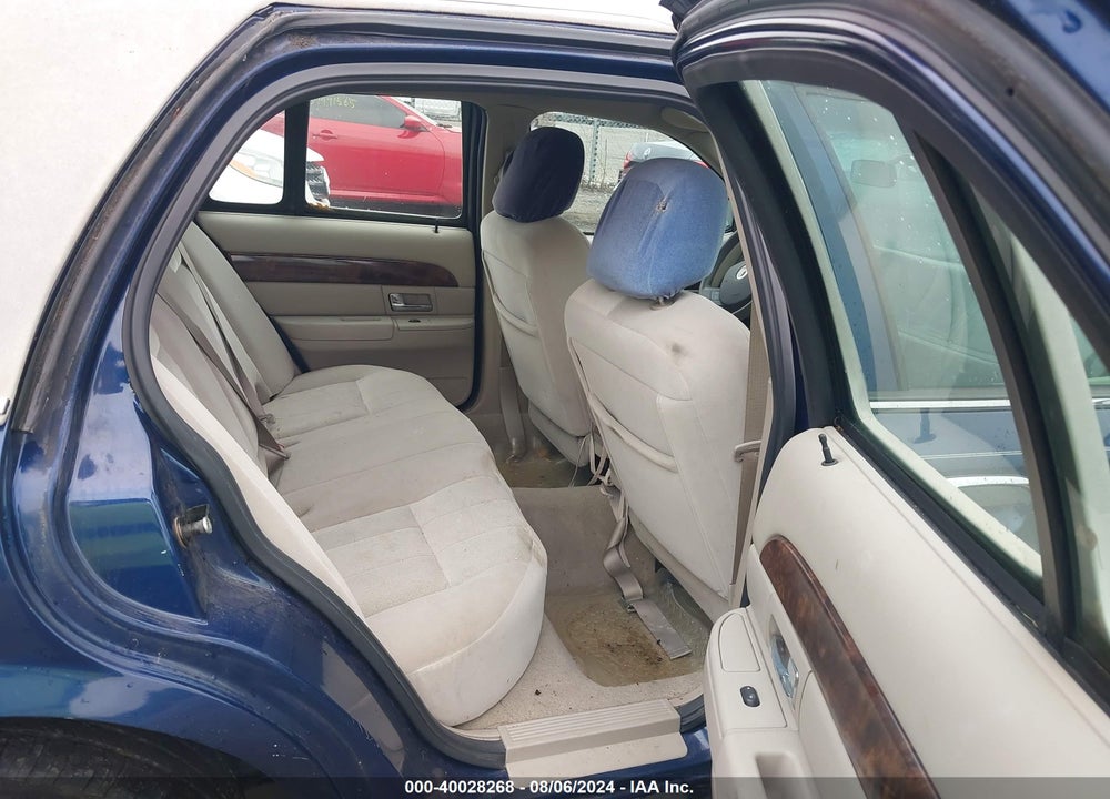 2006 MERCURY GRAND MARQUIS GS VIN: 2MEFM74W76X606135