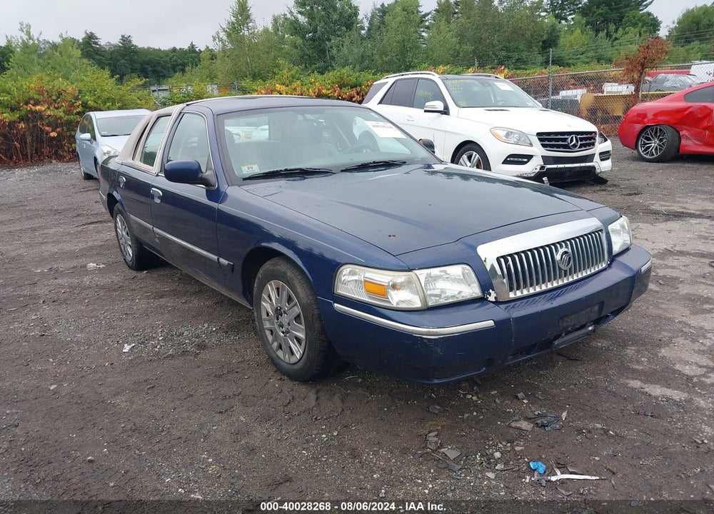 2006 MERCURY GRAND MARQUIS GS VIN: 2MEFM74W76X606135