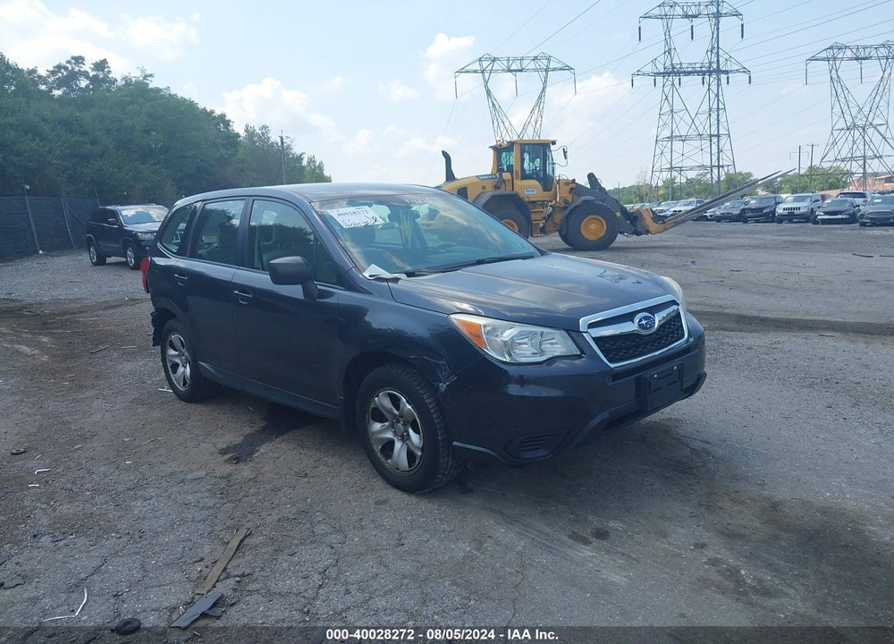 2014 SUBARU FORESTER 2.5I VIN: JF2SJAAC1EH494075