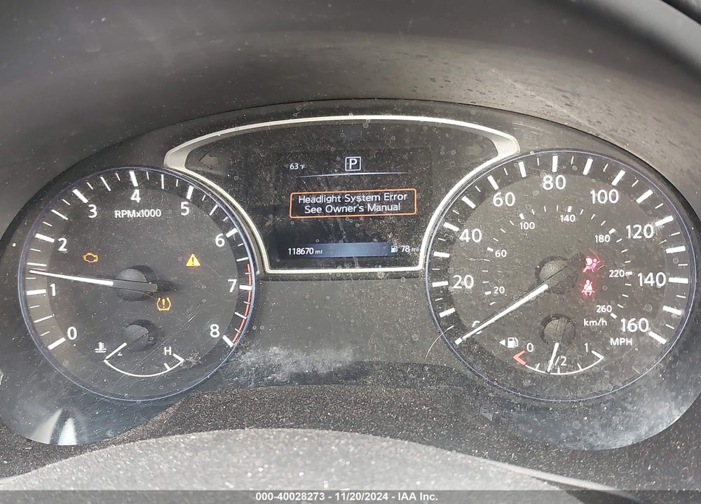 2017 NISSAN ALTIMA 2.5 SR VIN: 1N4AL3AP0HC471512