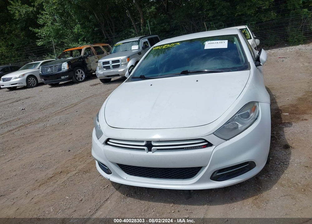 2013 DODGE DART SXT VIN: 1C3CDFBAXDD169827