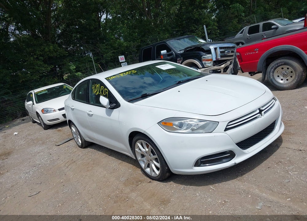2013 DODGE DART SXT VIN: 1C3CDFBAXDD169827