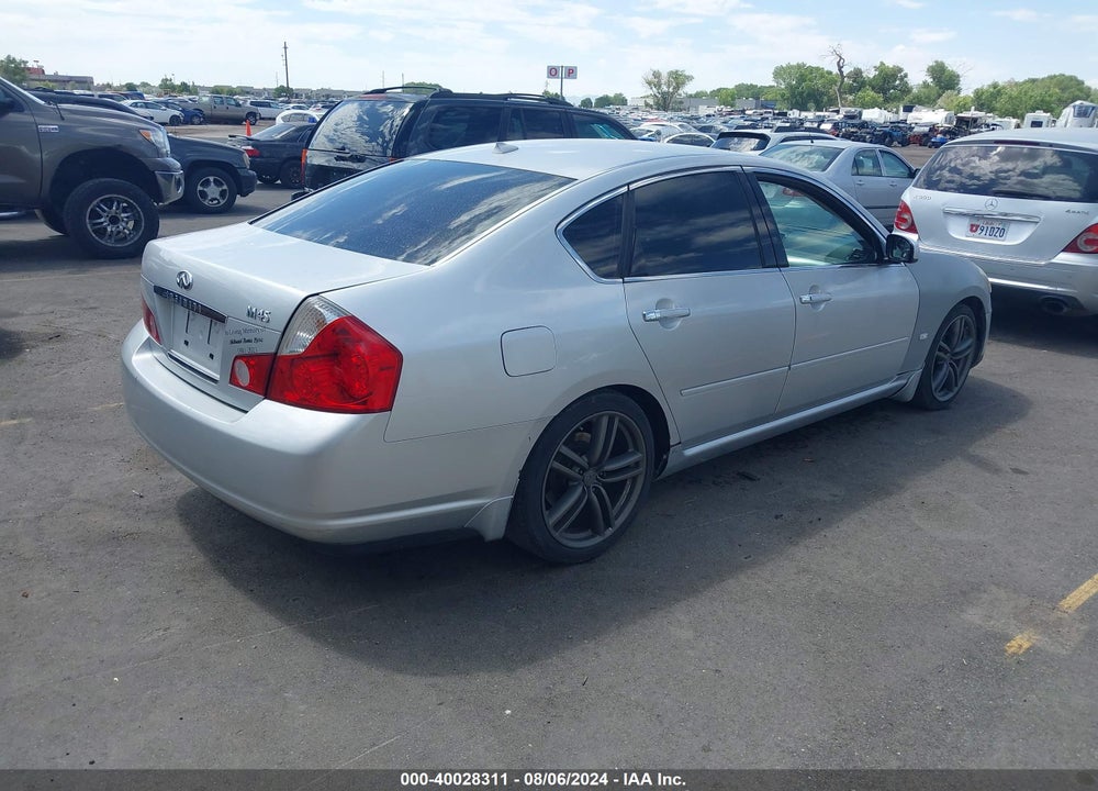 2006 INFINITI M45 SPORT VIN: JNKBY01E16M205001