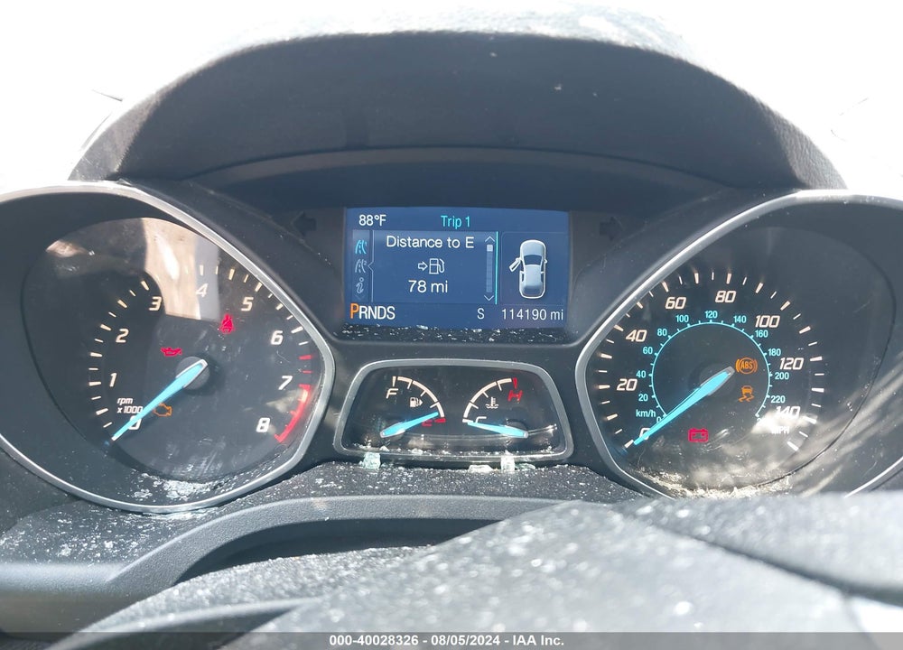 2014 FORD ESCAPE VIN: 1FMCU0G9XEUD45344