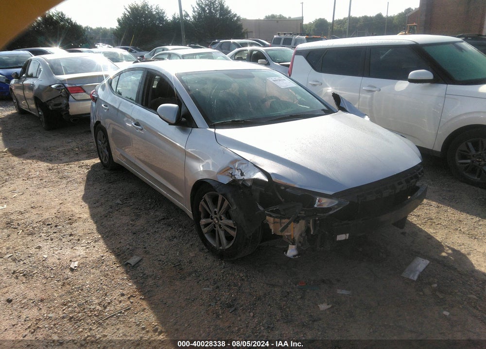 2018 HYUNDAI ELANTRA SEL VIN: 5NPD84LF0JH334535