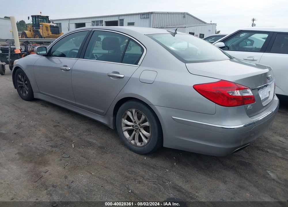 2012 HYUNDAI GENESIS 3.8 VIN: KMHGC4DD7CU158113