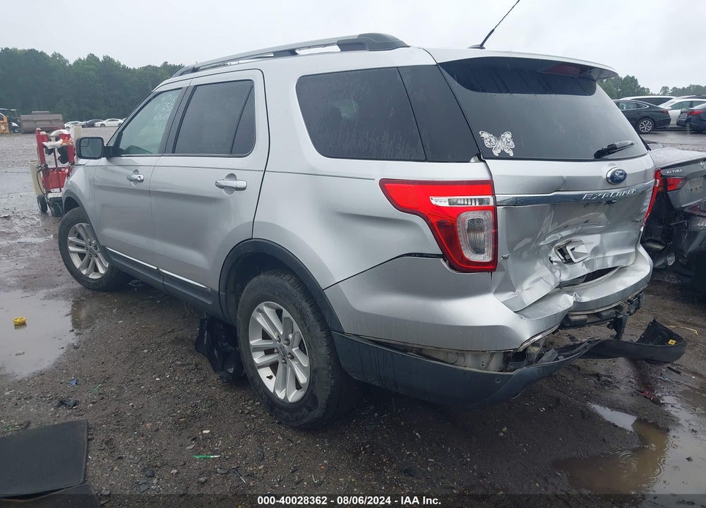 2011 FORD EXPLORER XLT VIN: 1FMHK8D8XBGA09757
