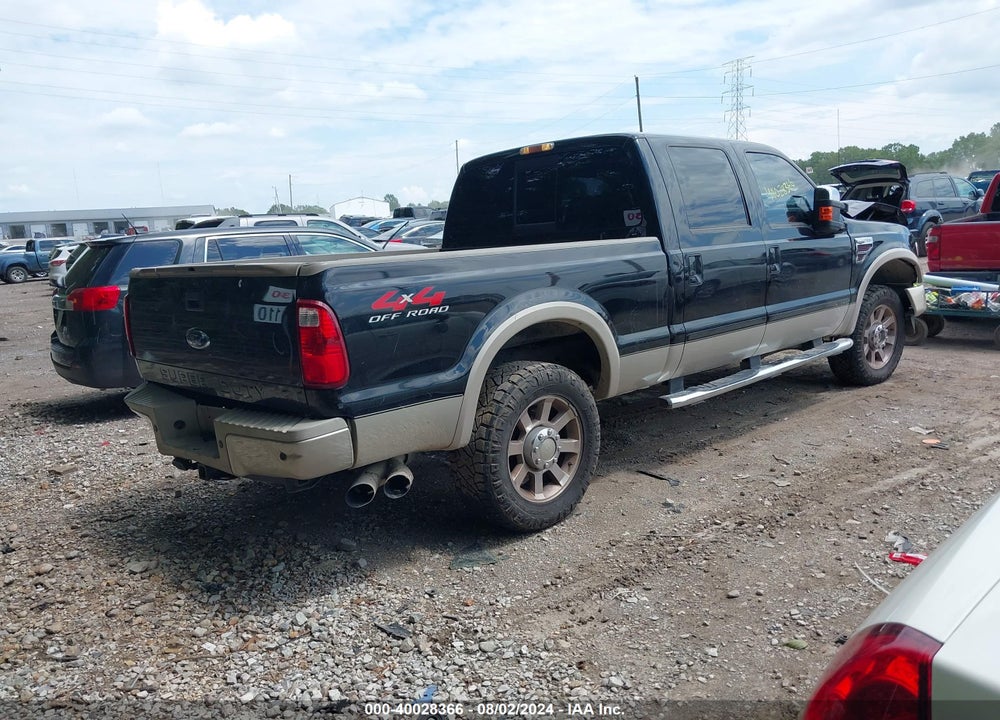 2008 HARLEY-DAVIDSON FORD F-250 FX4//KING RANCH/LARIAT/XL/XLT VIN: 1FTSW21RX8EC73140