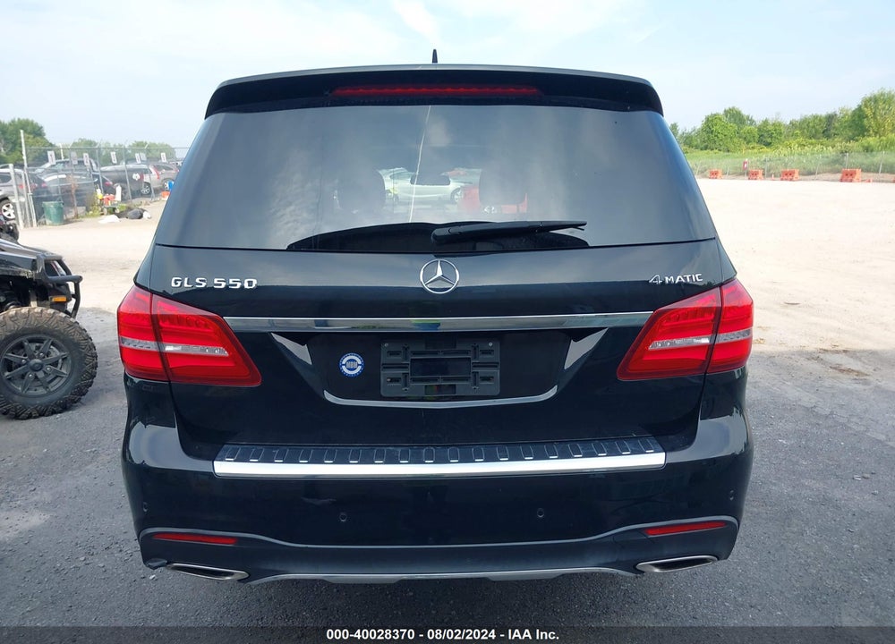 2017 MERCEDES-BENZ GLS 550 4MATIC VIN: 4JGDF7DE0HA795129
