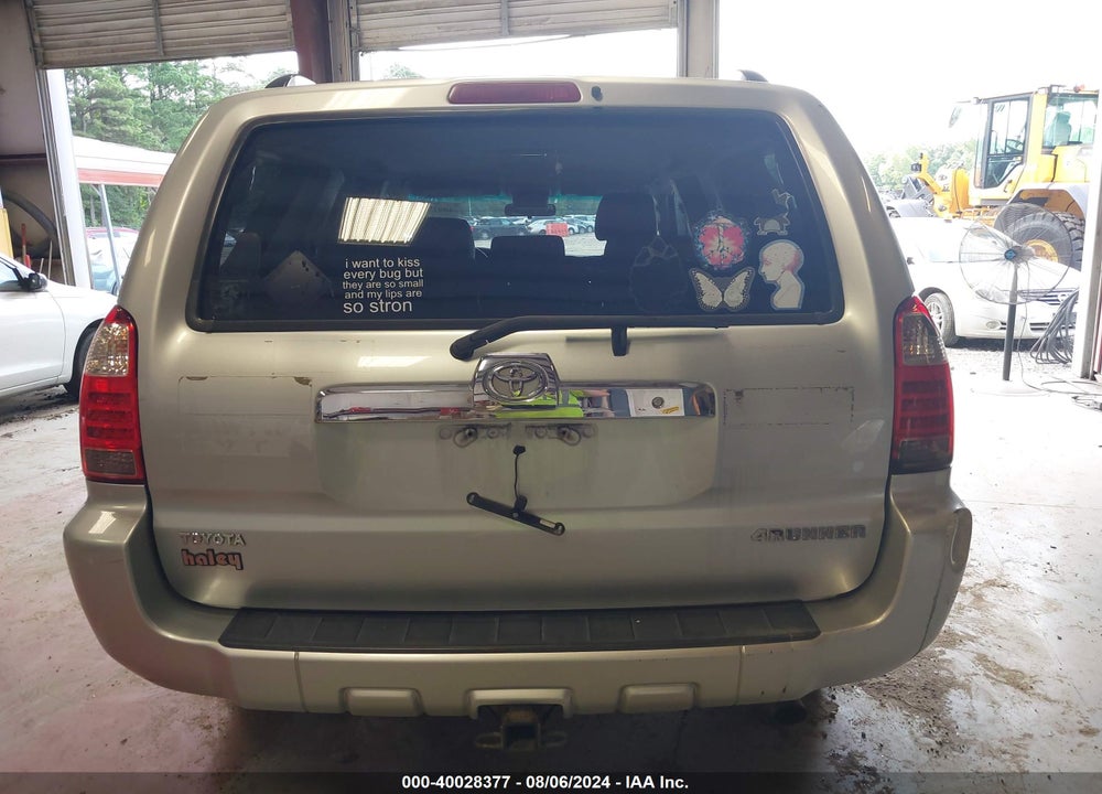 2006 TOYOTA 4RUNNER SR5 V6 VIN: JTEBU14RX60078768