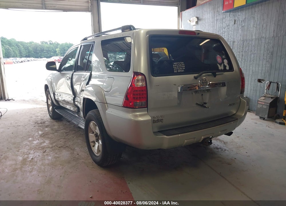 2006 TOYOTA 4RUNNER SR5 V6 VIN: JTEBU14RX60078768