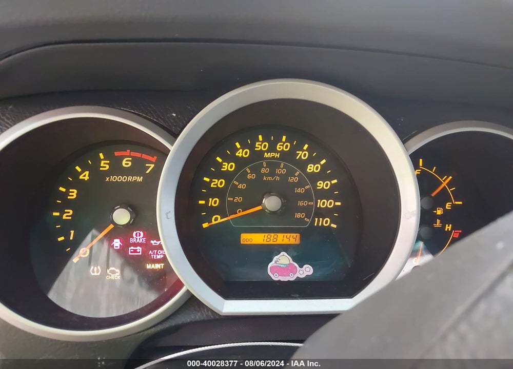 2006 TOYOTA 4RUNNER SR5 V6 VIN: JTEBU14RX60078768