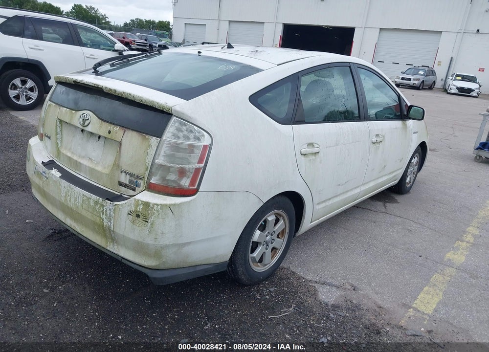 2006 TOYOTA PRIUS VIN: JTDKB20U863190090