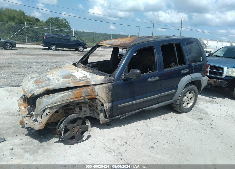 2007 JEEP LIBERTY VIN: 1J4GL48K37W670226