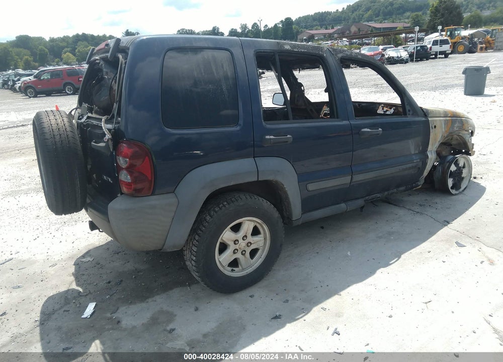 2007 JEEP LIBERTY VIN: 1J4GL48K37W670226