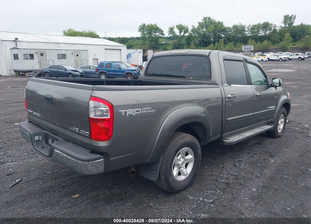 2005 TOYOTA TUNDRA SR5 V8 VIN: 5TBDT441X5S478054