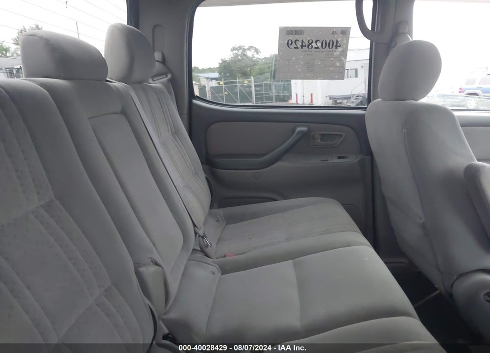 2005 TOYOTA TUNDRA SR5 V8 VIN: 5TBDT441X5S478054