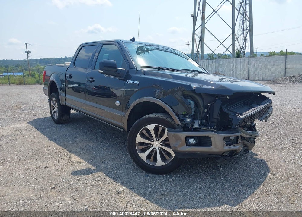 2019 FORD F-150 KING RANCH VIN: 1FTEW1E4XKFC10966