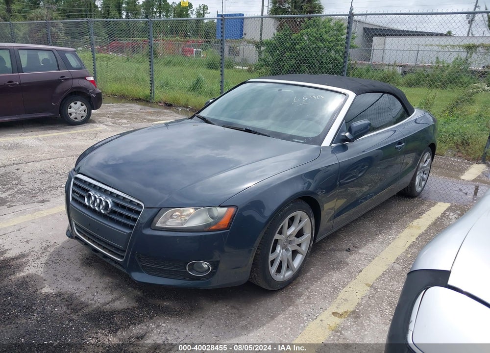 2011 AUDI A5 2.0T PREMIUM VIN: WAUCFAFH8BN002161