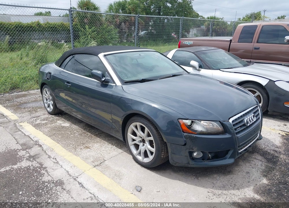 2011 AUDI A5 2.0T PREMIUM VIN: WAUCFAFH8BN002161