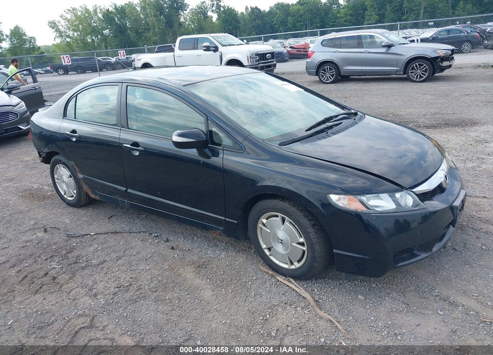 2009 HONDA CIVIC HYBRID VIN: JHMFA36239S013813