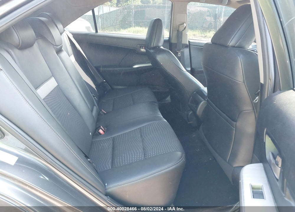 2012 TOYOTA CAMRY SE VIN: 4T1BF1FK4CU083642