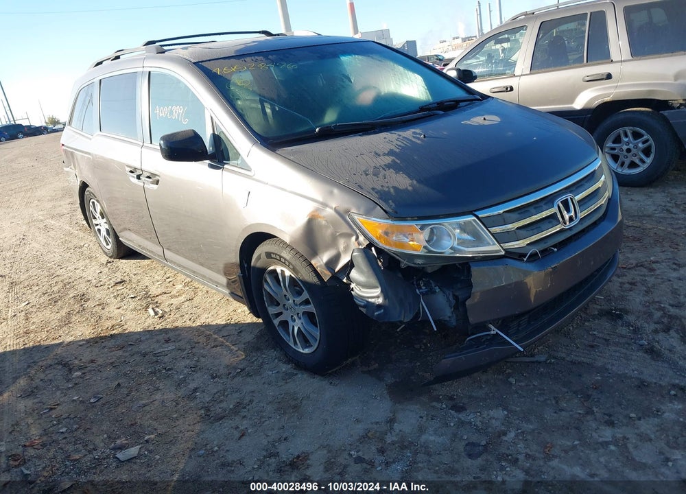 2013 HONDA ODYSSEY EX-L VIN: 5FNRL5H61DB013125