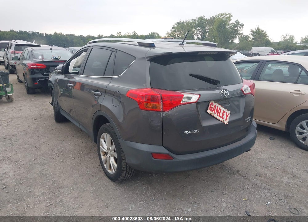2013 TOYOTA RAV4 LIMITED VIN: JTMDFREVXD5005191