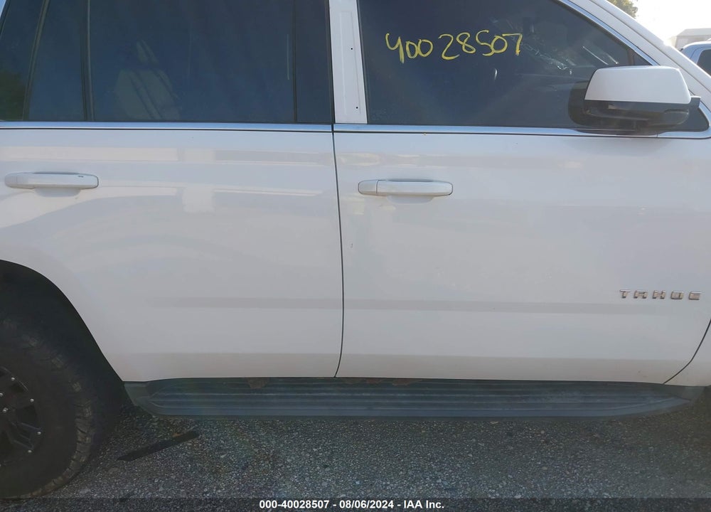 2015 CHEVROLET TAHOE COMMERCIAL FLEET VIN: 1GNSK4EC6FR685338