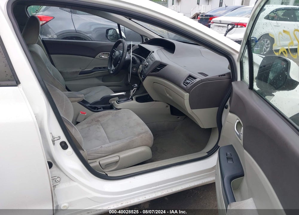 2012 HONDA CIVIC EX VIN: 19XFB2F86CE309769