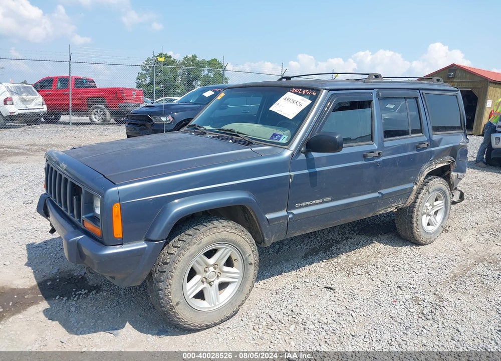 2001 JEEP CHEROKEE VIN: 1J4FF58S81L574044