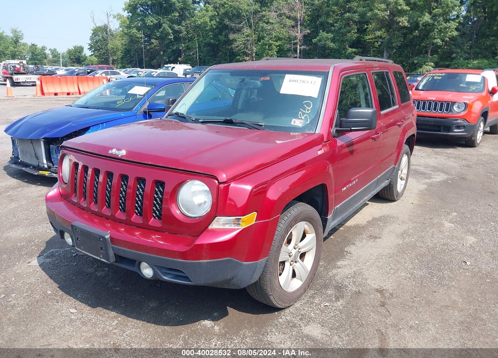 2014 JEEP PATRIOT SPORT VIN: 1C4NJRBB9ED664707