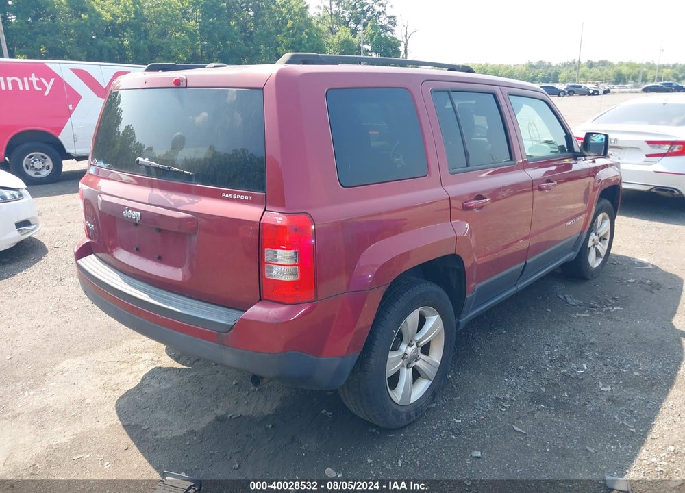 2014 JEEP PATRIOT SPORT VIN: 1C4NJRBB9ED664707