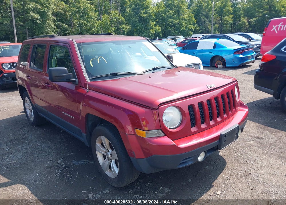 2014 JEEP PATRIOT SPORT VIN: 1C4NJRBB9ED664707