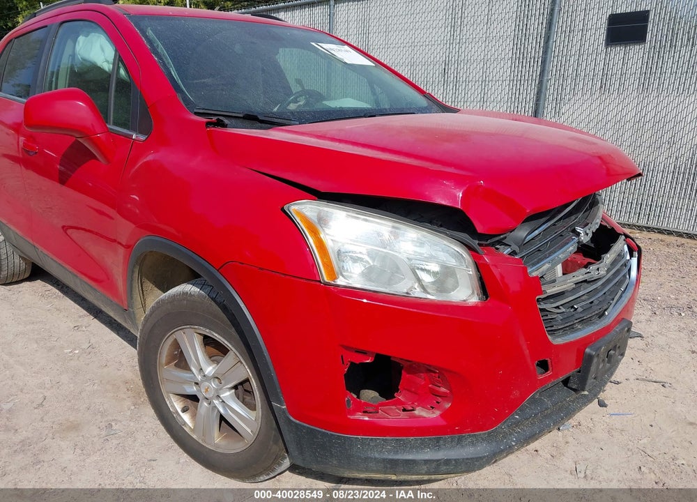2015 CHEVROLET TRAX LT VIN: KL7CJRSB5FB232648