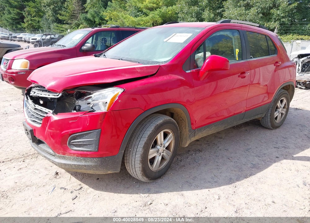 2015 CHEVROLET TRAX LT VIN: KL7CJRSB5FB232648