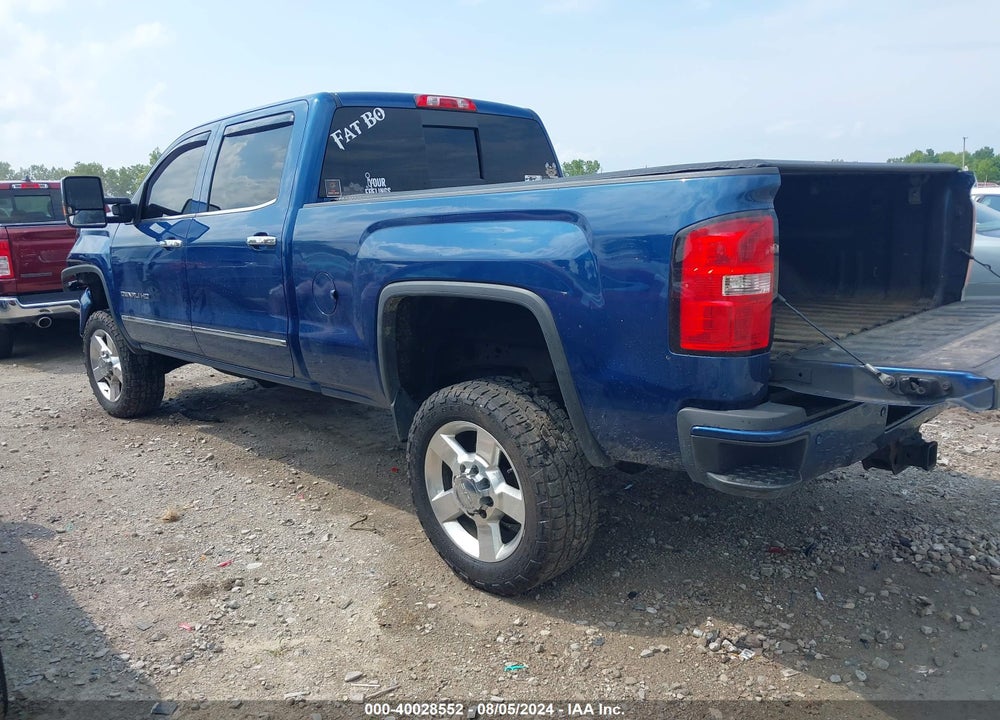 2016 GMC SIERRA 2500HD DENALI VIN: 1GT12UEG0GF277802