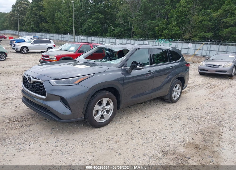 2021 TOYOTA HIGHLANDER L VIN: 5TDCZRAH9MS536055