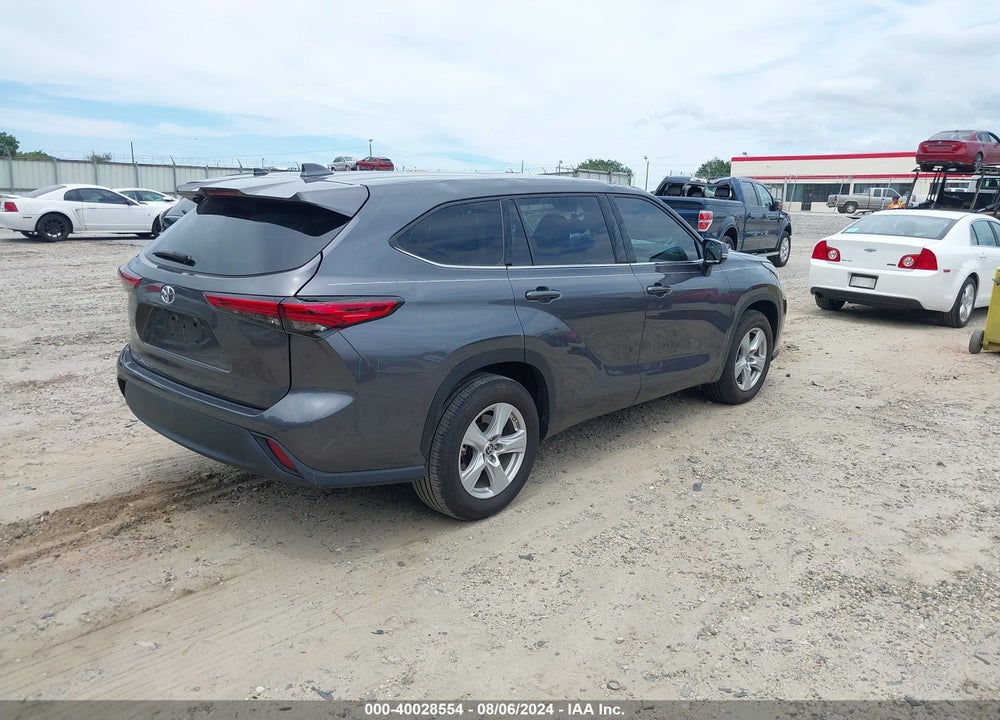 2021 TOYOTA HIGHLANDER L VIN: 5TDCZRAH9MS536055